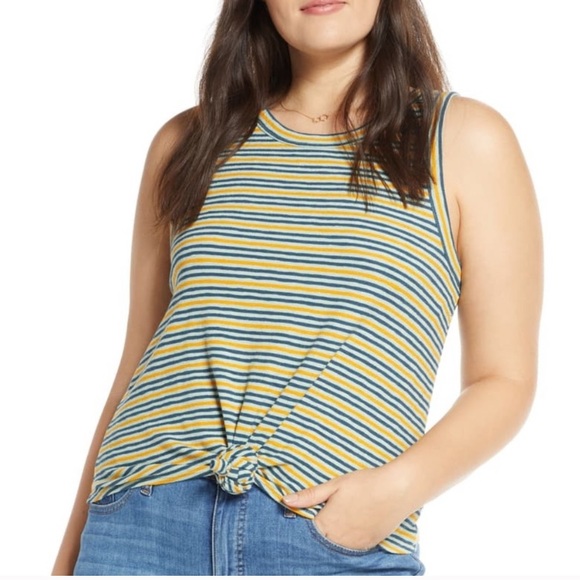 Madewell Kokomo Tie-Front Tank - Picture 2 of 9